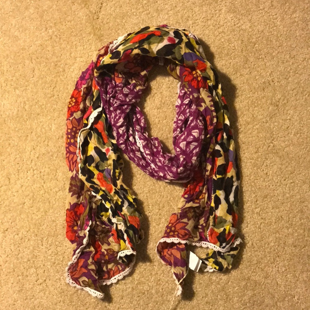 Prana multi patterned scarf